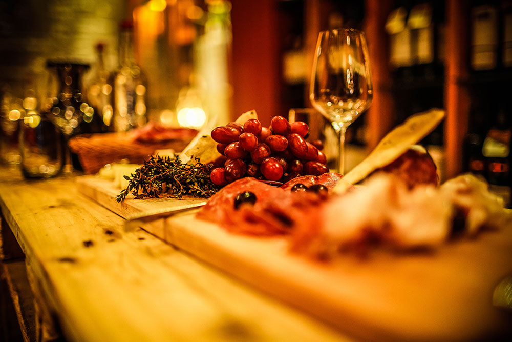 Tapas Restaurant Lübeck am Abend Abendstimmung im Tapas Restaurant Lübeck